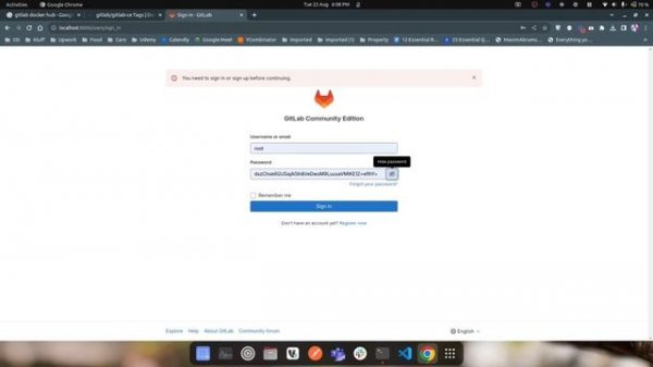 Run Your Local GitLab Server in Docker Container