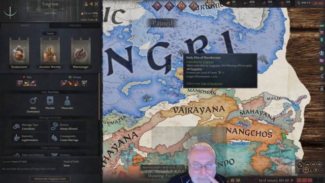 Mongolian Kingdom - Buryatia - Greatest Khan Challenge 1/4 Crusader Kings 3 смотреть онлайн