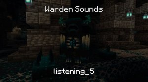 Minecraft: ALL Warden Sounds (1.19 Update)