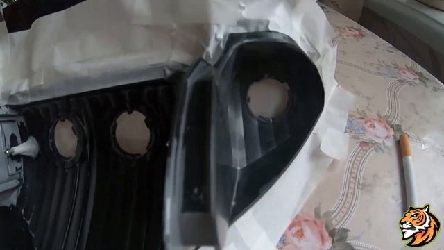 разбор фары в герметике в домашних условиях! замены стока на диоды! Honda VFR800 смотреть онлайн