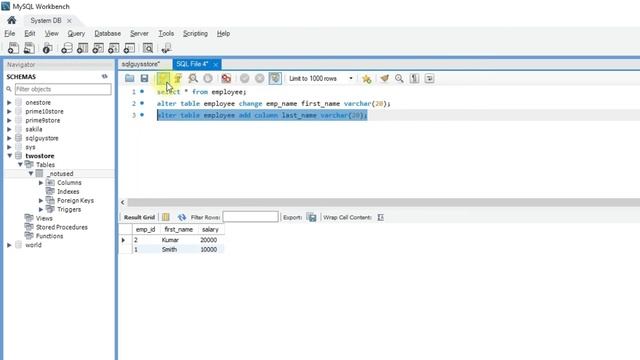 SQL Tutorial - How to change the order of columns in a table using Alter table statement in SQL? смотреть онлайн