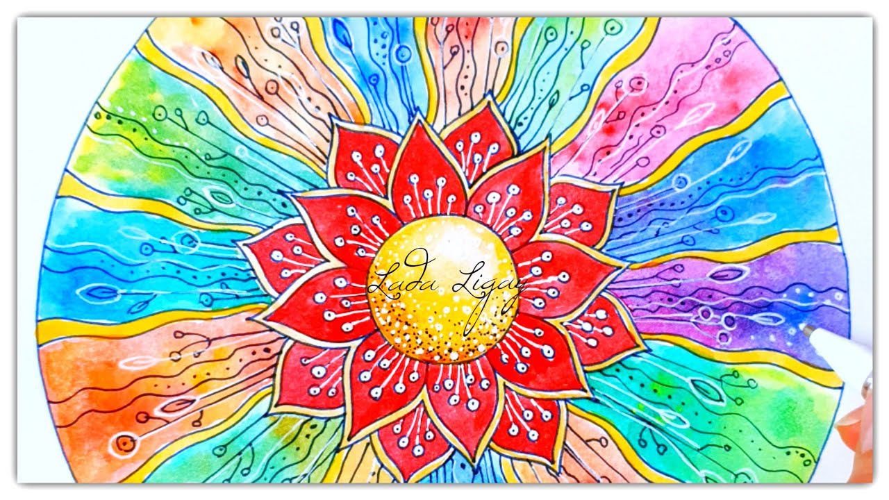 Рисуем Мандалу! смотреть онлайн