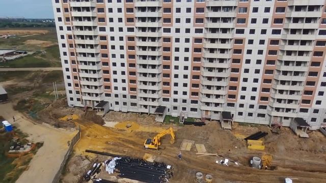 dmdpark.com полёт по дворам 03.09.2016 в ЖК Домодедово парк смотреть онлайн