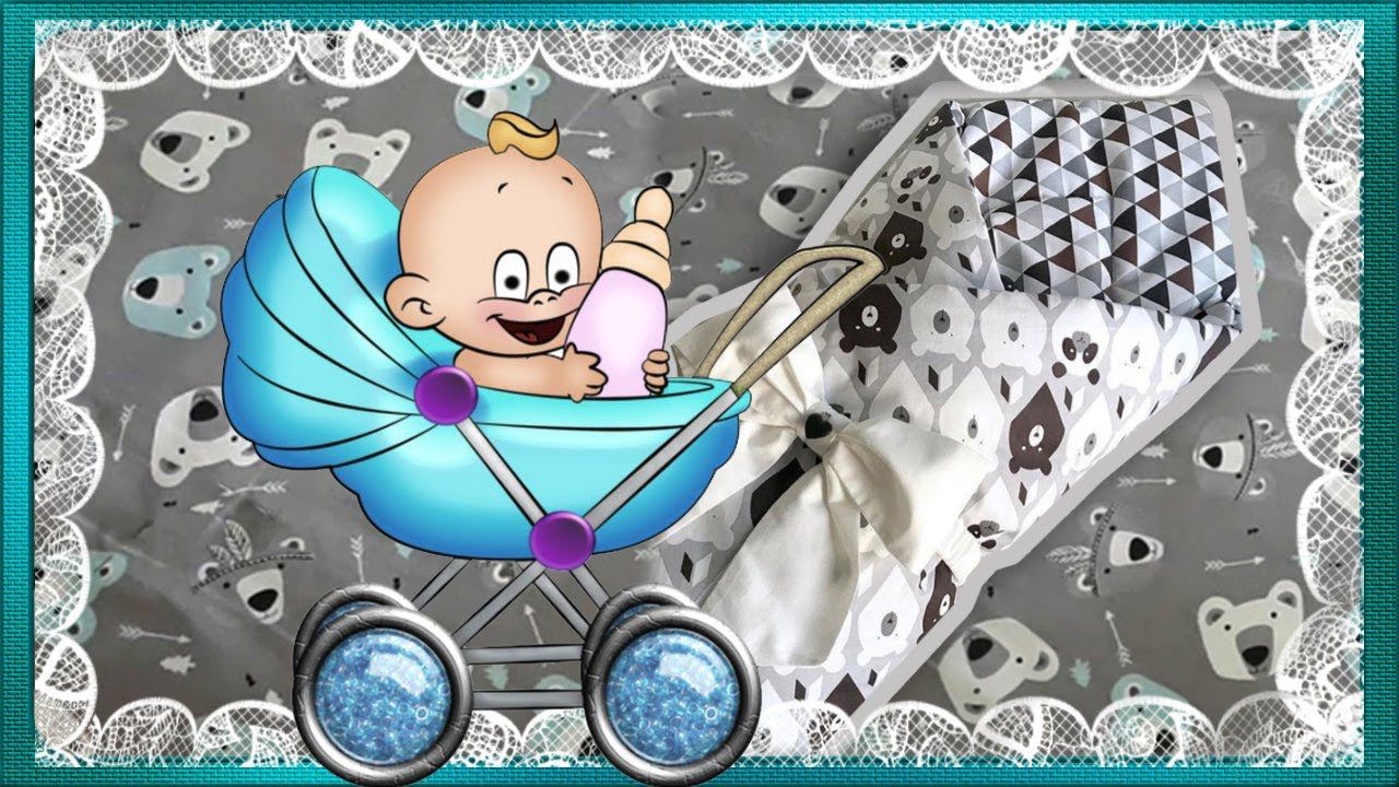 Как Сшить Конверт Одеяло для Новорожденного Малыша или Конверт – трансформер. смотреть онлайн