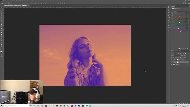 How To Edit Photos With Gradient Maps [Photoshop Tutorial 2021] смотреть онлайн