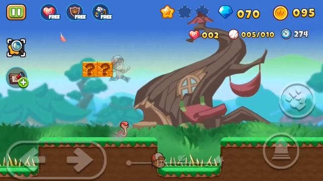 Super Toby Adventure classic platform jump game Part 3 смотреть онлайн