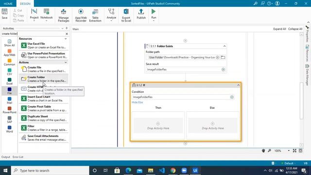 UiPath StudioX | Files segregation | Files and Folders Automation смотреть онлайн