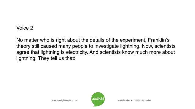 Lightning and Electricity | practice English with Spotlight смотреть онлайн