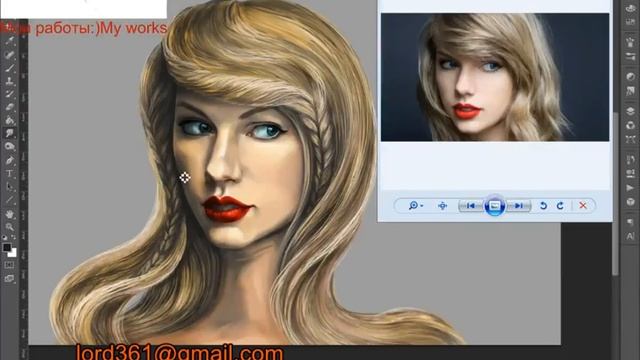 Рисуем, онлайн, Draw. online, Photoshop, рисую, смотреть онлайн