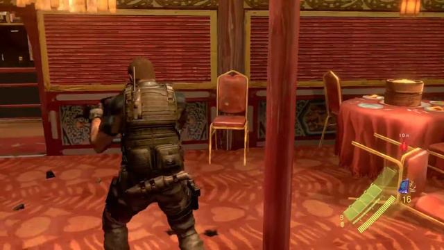 Resident Evil 6 прохождение боссов : 13. Вертолет (Дома на сваях) смотреть онлайн