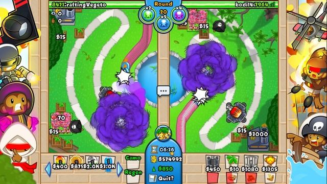 ? THE RAINBOW LASER BEAM MONKEY (MOST OVERPOWERED ABILITY IN BLOONS TD BATTLES) смотреть онлайн