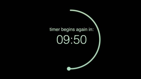 90/20 - Pomodoro - 90 minute timer with 20 minute breaks - Dark Pastel