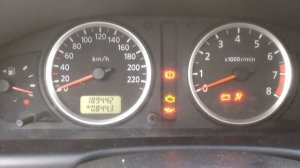 VLOG Ошибка подушки безопасности на Nissan almera N16 UK