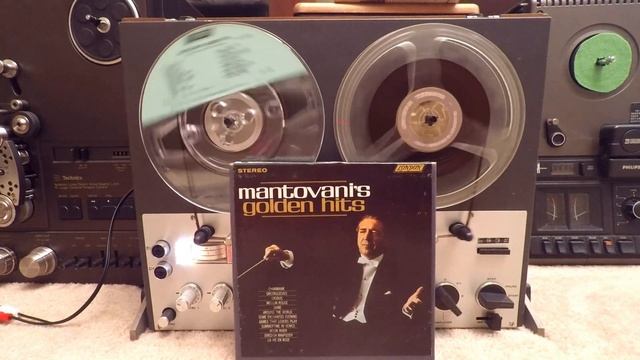 Mantovani Golden Hits 4-Track Reel to Reel Tape UHER Royal De LUXE 294 смотреть онлайн