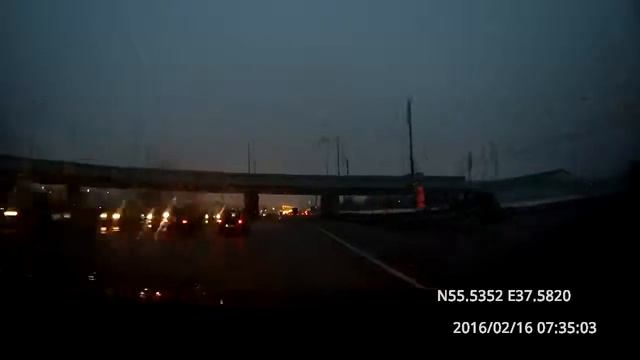 Текстильщики - Подольск / Tekstilshchiki - Podolsk 16/02/2016 (timelapse 4x) смотреть онлайн