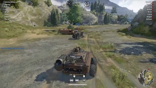 Crossout (PS4 v.1.02) - Helen, learn to drive! смотреть онлайн