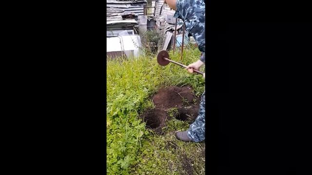 Бензобур из бензокосилки с редуктором из гайковерта (мясорубки). смотреть онлайн