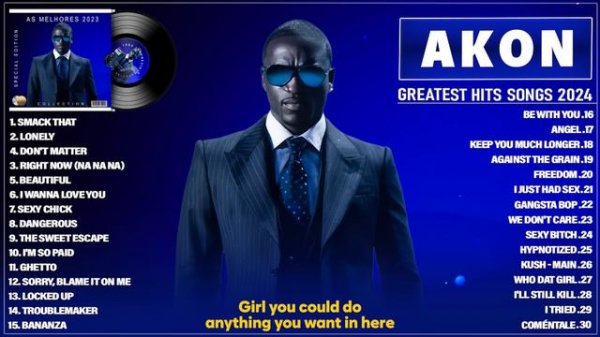 Akon/Акон плейлист. Лучшие песни