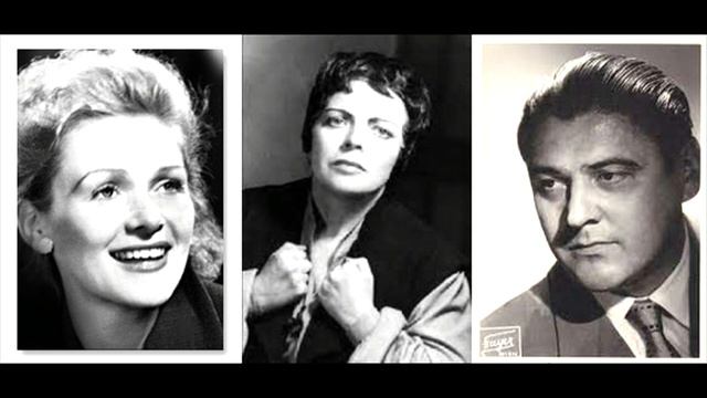 Martha Mödl, Dame Elisabeth Schwarzkopf, and Otto Edelmann sing the Fidelio Trio смотреть онлайн