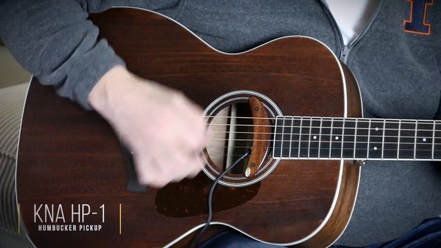 Humbucker vs Single coil pickups for acoustic guitar! смотреть онлайн