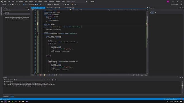 Custom Textbox | C# | WINFORM смотреть онлайн
