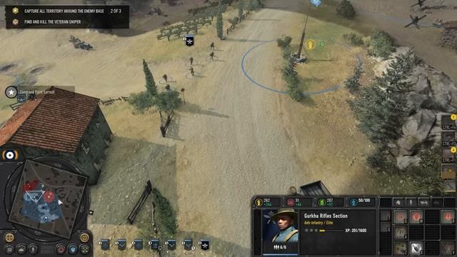 UNRELENTING GERMAN ASSAULT! Company of Heroes 3 - Italian Campaign #11 смотреть онлайн