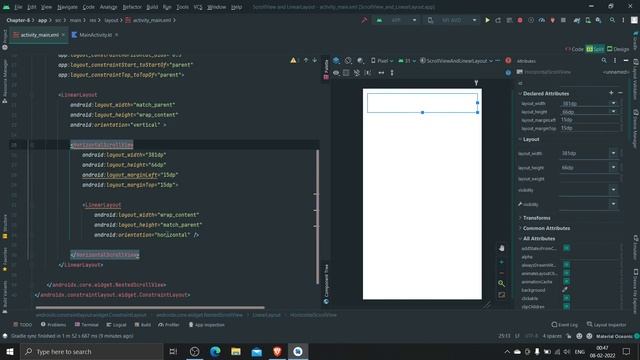 6.1: ScrollView and Linear Layout in android kotlin | Creating layout like Instagram #27 смотреть онлайн