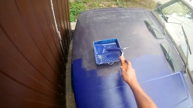 ПОКРАСКА АВТО ВАЛИКОМ ЗА 350 РУБЛЕЙ. бюджетная покраска авто. покраска авто за копейки смотреть онлайн