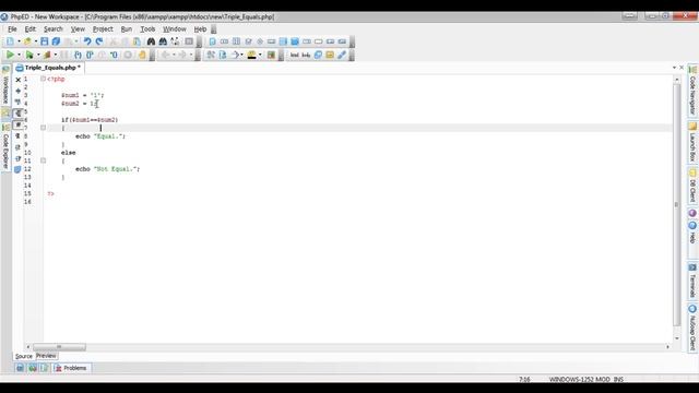 [About PHP] PHP Tutorial Urdu - 22 - Triple Equals смотреть онлайн