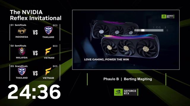 The NVIDIA Reflex Invitational Day 2 смотреть онлайн