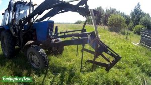 Повесил погрузчик на МТЗ 320