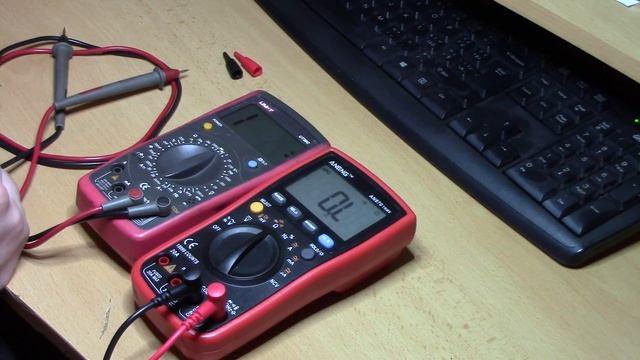Multimetr ANENG AN870 s teplotní sondou смотреть онлайн