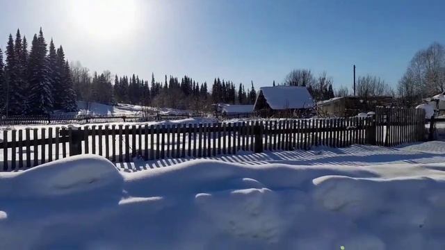 Экскурсия по зимнему Каначаку. Турочакский район. Январь. смотреть онлайн
