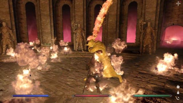 Skyrim Modded: Vigilant Boss Fight - Sir Casimir смотреть онлайн