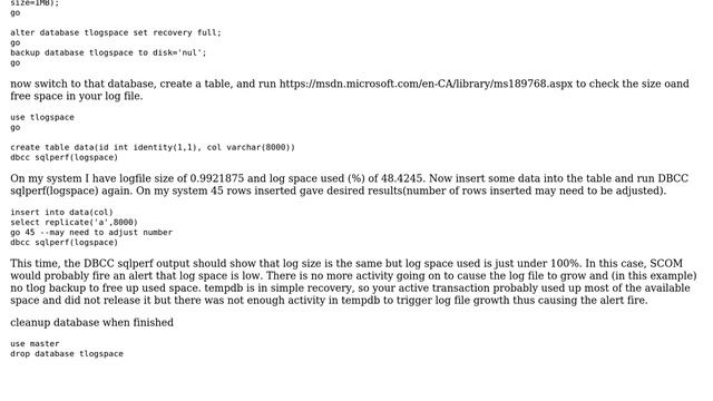 Databases: TempDB Log Space and ACTIVE_TRANSACTION (2 Solutions!!) смотреть онлайн