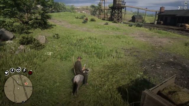 Red Dead Redemption online скачу на осле смотреть онлайн