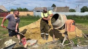 НАЧАЛО ПОЛОЖЕНО/УСТАНОВКА ЗАБОРА НА УЧАСТКЕ 30 СОТОК