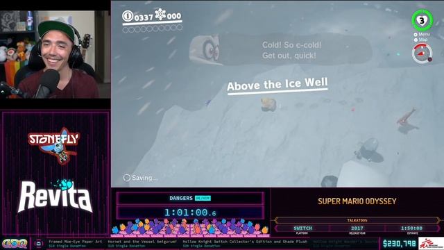 Super Mario Odyssey by Dangers in 1:46:03 - Summer Games Done Quick 2021 Online смотреть онлайн