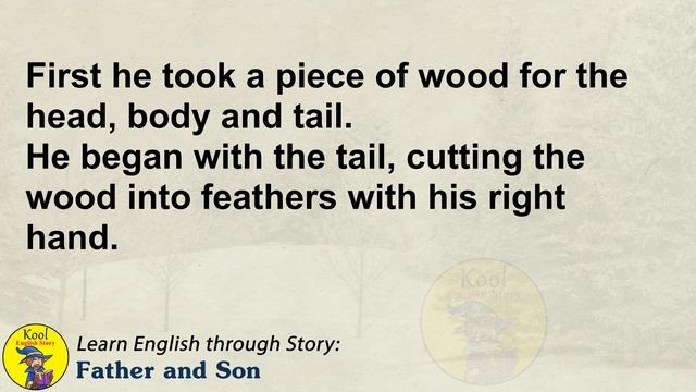 Learn English Through Story - Level 1 – Father And Son