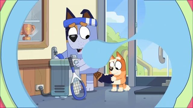 ? Siblings Play Squash | Bluey | Disney Kids смотреть онлайн