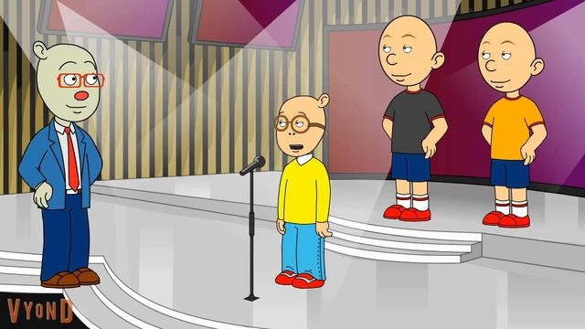 Classic Caillou Cheats On The Spelling Bee смотреть онлайн