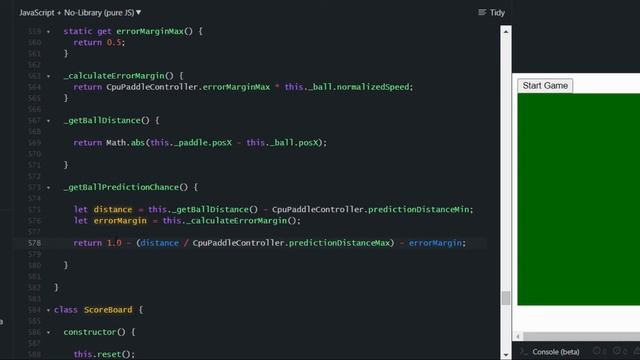 Let's Code: A Simple Ping Pong Game - Browser + JS only | Tutorial | Part 6 смотреть онлайн