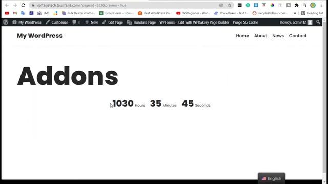 How to Add Time Counter with WPBakery in WordPress | WordPress 2021 смотреть онлайн