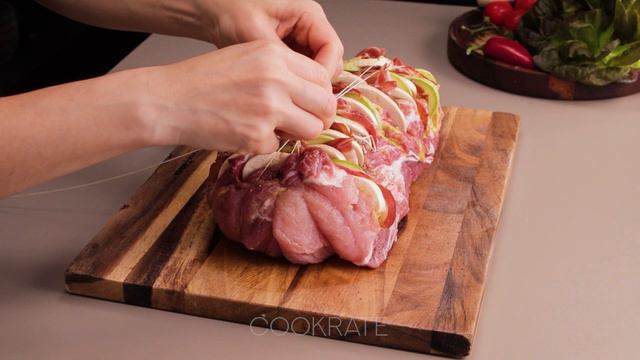 An old recipe of my grandpa - grease the pork neck with mustard and add zucchini slices! смотреть онлайн