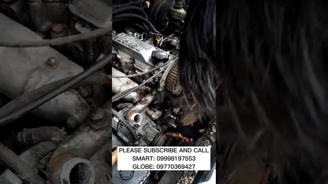 change timing belt toyota 2c смотреть онлайн