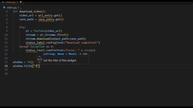 Video Downloader App | Complete Python Project | Python GUI Project | Urdu/Hindi смотреть онлайн