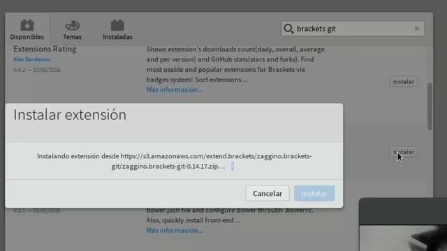02 - Instalando plugin de Git en Brackets смотреть онлайн