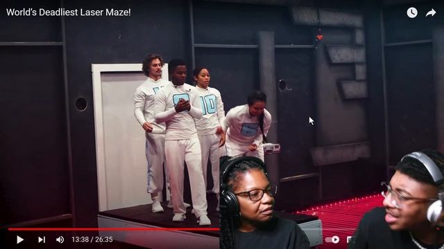 MR.BEAST USING LASERS NOW?!? AyItsUsFamily Reacts To Mr.Beast "World’s Deadliest Laser Maze!" ? смотреть онлайн