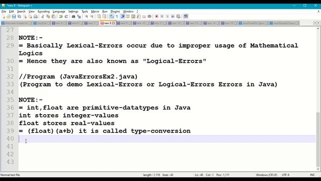Java Programming Errors #8 || Java Versions & Features || Syntax, Sematic, Lexical, Runtime Errors смотреть онлайн
