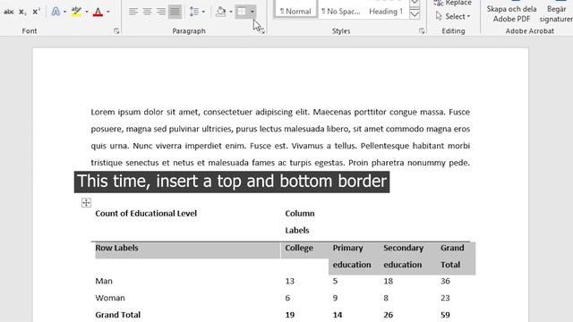 How to copy & paste tables from Excel to Word | My version of APA Style | For beginners смотреть онлайн